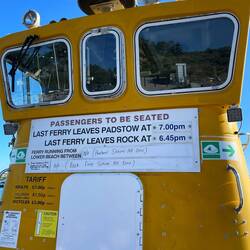 Made the 6:45pm ferry 🤪