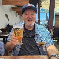 Local Strela beer.