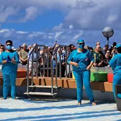 The 'medical staff' who will 'administer' the punishment.
