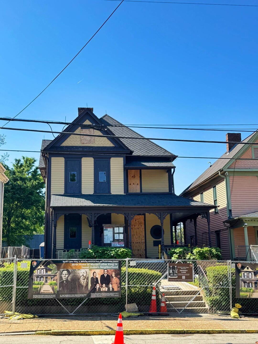 Das Geburtshaus von Martin Luther King jr.