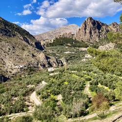 Blick zur Puerto de Tiscar