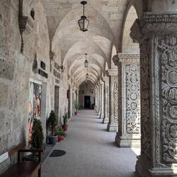 Beautiful square in Arequipa