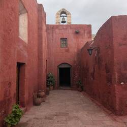 The famous cloister of Arequipa, very very big and beautiful.