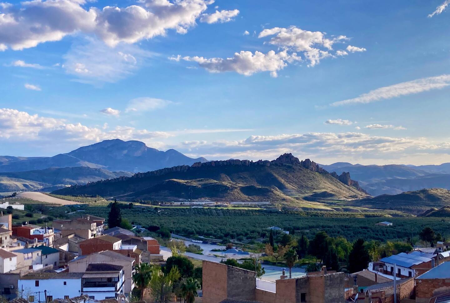 Eindrucksvoll die Sierra del Guadalquivir Menor