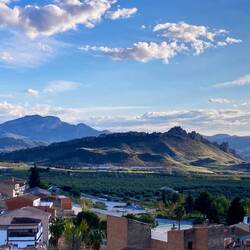 Eindrucksvoll die Sierra del Guadalquivir Menor