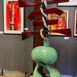 Neumod'sche Kunst hatten wir hier nicht unbedingt erwartet.