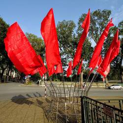 Morgen kommt der chinesische Präsident.