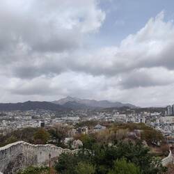 View from a section of the city wall