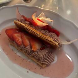 Strawberry Foie gras - excellent