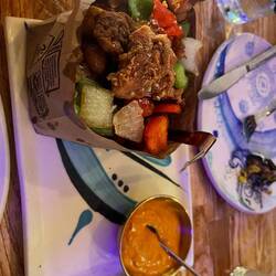 Spice bag fried chicken