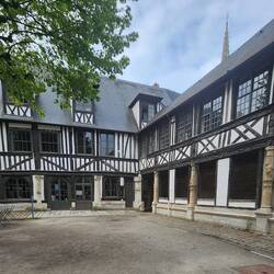 Aitre Saint Maclou, ossuary for plague victims
