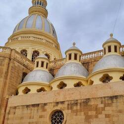 Ile de Gozo : Église de San Lawrenz.
