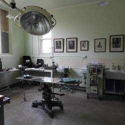 The old hospital operating theatre