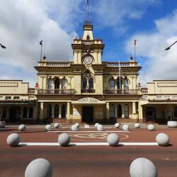 Impressive town hall building