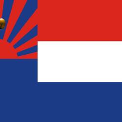 Flagge der Karen National Union (KNU)