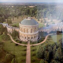 Ickworth House; overall view from the rear, from a photograph there