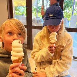 Og ekstra mums! 🍦