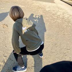 Fis i den lave eftermiddagssol