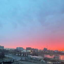 Sonnenaufgang in Toronto
