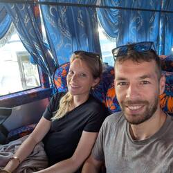 Bus ride with many curves and much elevation gain from Ipoh to Cameron Highlands