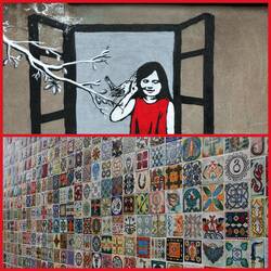 Street Art und 1001 Kacheln in Gori