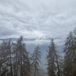 Leider keine klare Sicht, aber trotzdem beeindruckend 😍