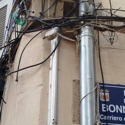 Der Elektriker hatte es eilig