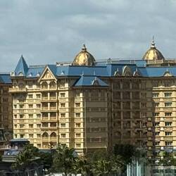 Entrance to Disney.