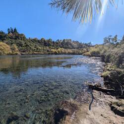 Upriver from Haku Falls - serene & peaceful