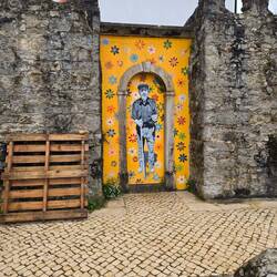 Depiction of a Pilgrim in Ansaio