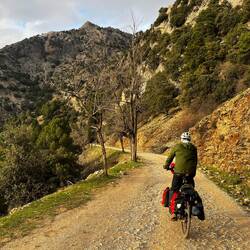 Die Abfahrt ist grandios, auch wenn es eigentlich nicht geplant war