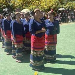 Tanzende Shanfrauen, Mae Hong Son, Thailand