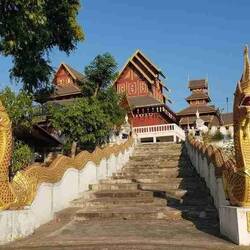 Shan-Tempel bei Chiang Mai; der birmesische Einfluß ist überdeutlich