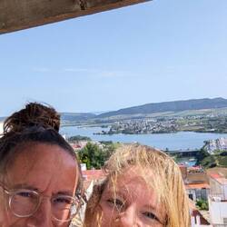 Blick von unserer Dachterrasse