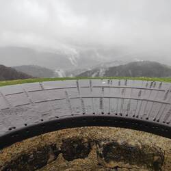 Auf dem Gipfel des Petit Drumont