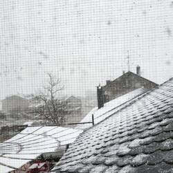 OMG it's a snowstorm😳😳😳