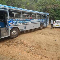 typically ramshackle bus