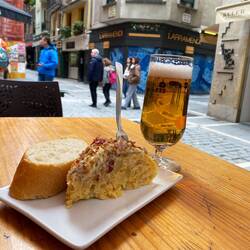 Tortilla und Cervecia