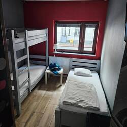 Unterkunft für eine Nacht, jetzt steht mein Rad hier!