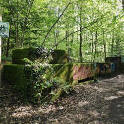 Das sind wohl Reste der Verladestation