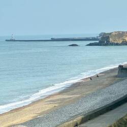 The Seaham lighthouse