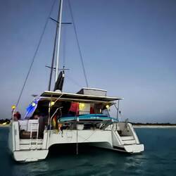 und abends zurück zum schwimmenden Zuhause