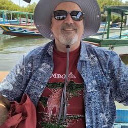 Boat ride in the mangrove