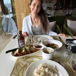 For dinner we had Filipino food