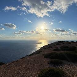 Sonnenuntergang am Leuchtturm