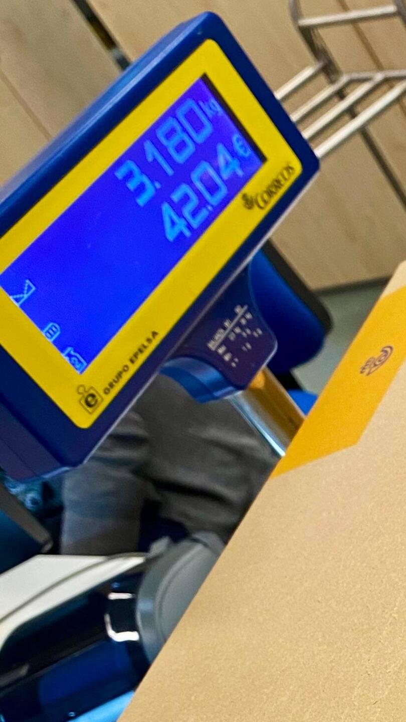 3kg auf dem Weg nach Hause - Lehrgeld: 42 €