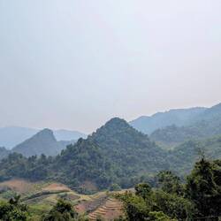 On the way to the first homestay