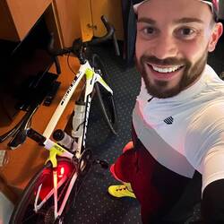 Rennrad mit im Hotelzimmer...