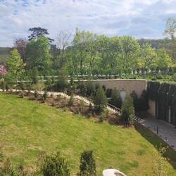 View from the rear of the hotel