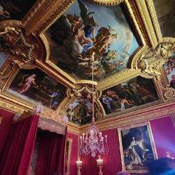 Mercury Salon, which served as a bedroom in the King's Grand Apartments